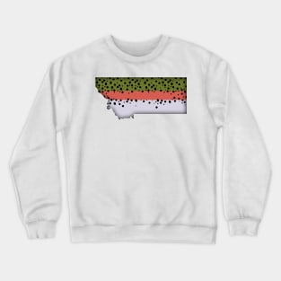 Montana Rainbow Trout Crewneck Sweatshirt